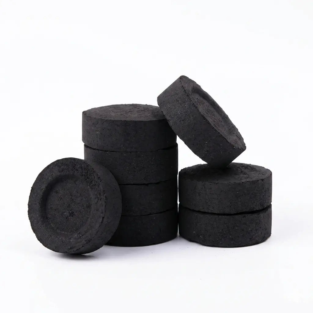 Hamil Al Musk Instant Quick-Light Charcoal – 10 Premium Discs for Bukhoor & Incense