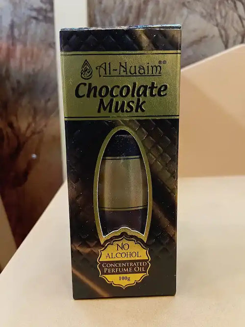 Al Nuaim Chocolate Musk – 100g Perfume Oil | Sweet Gourmand & Musk Blend
