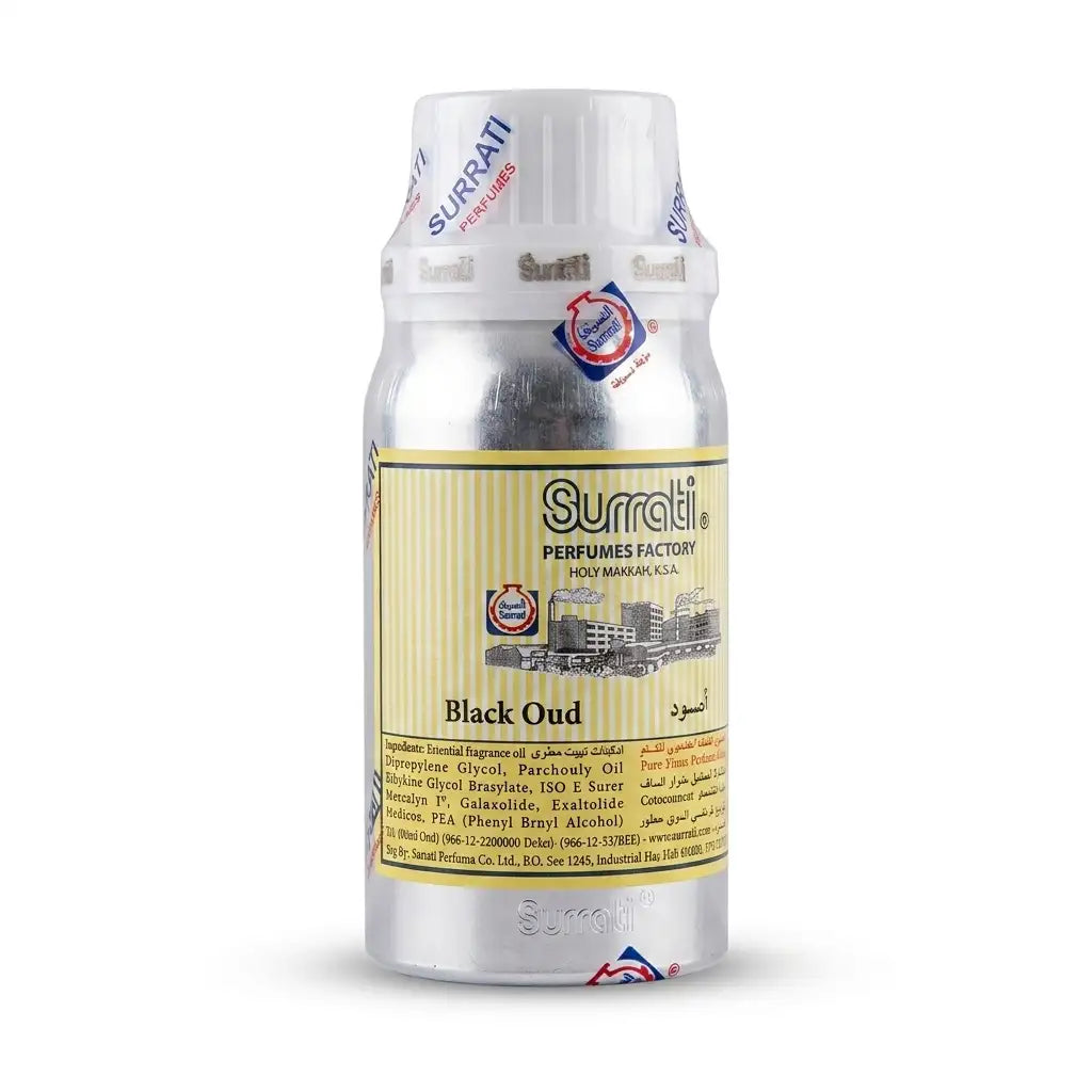 Surrati Black Oud Concentrated Attar – 100g Perfume Oil (Also Available in 3ml & 12ml)