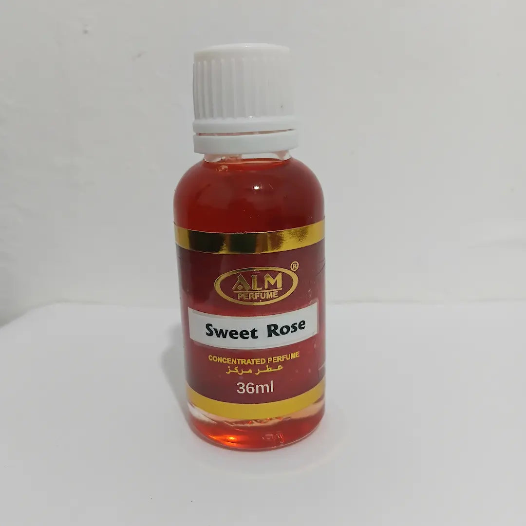 ALM Perfumes Sweet Rose 36ml Attar – Romantic Floral Aroma