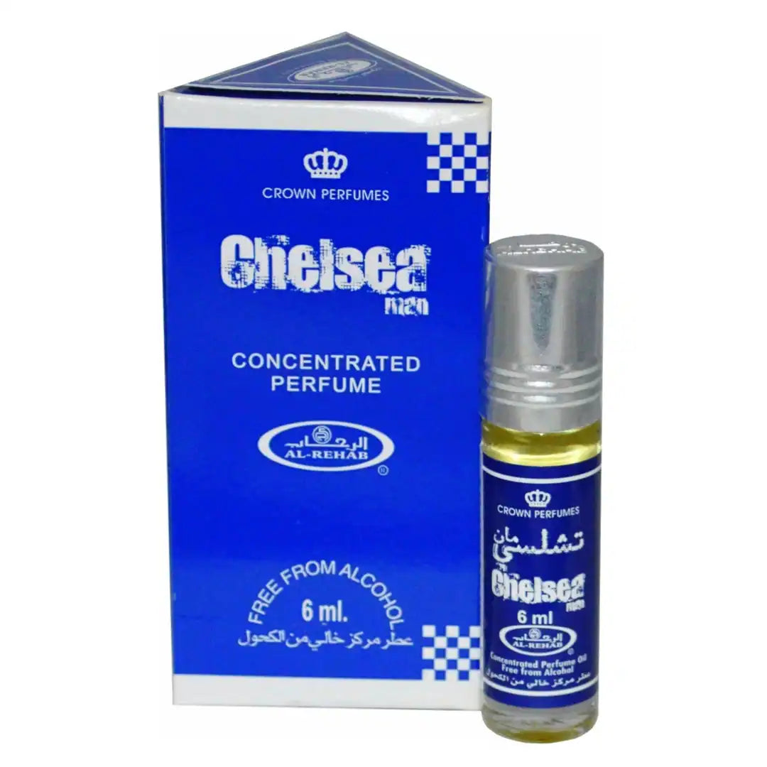 Al Rehab Crown Perfumes Chelsea Man 6ml Attar