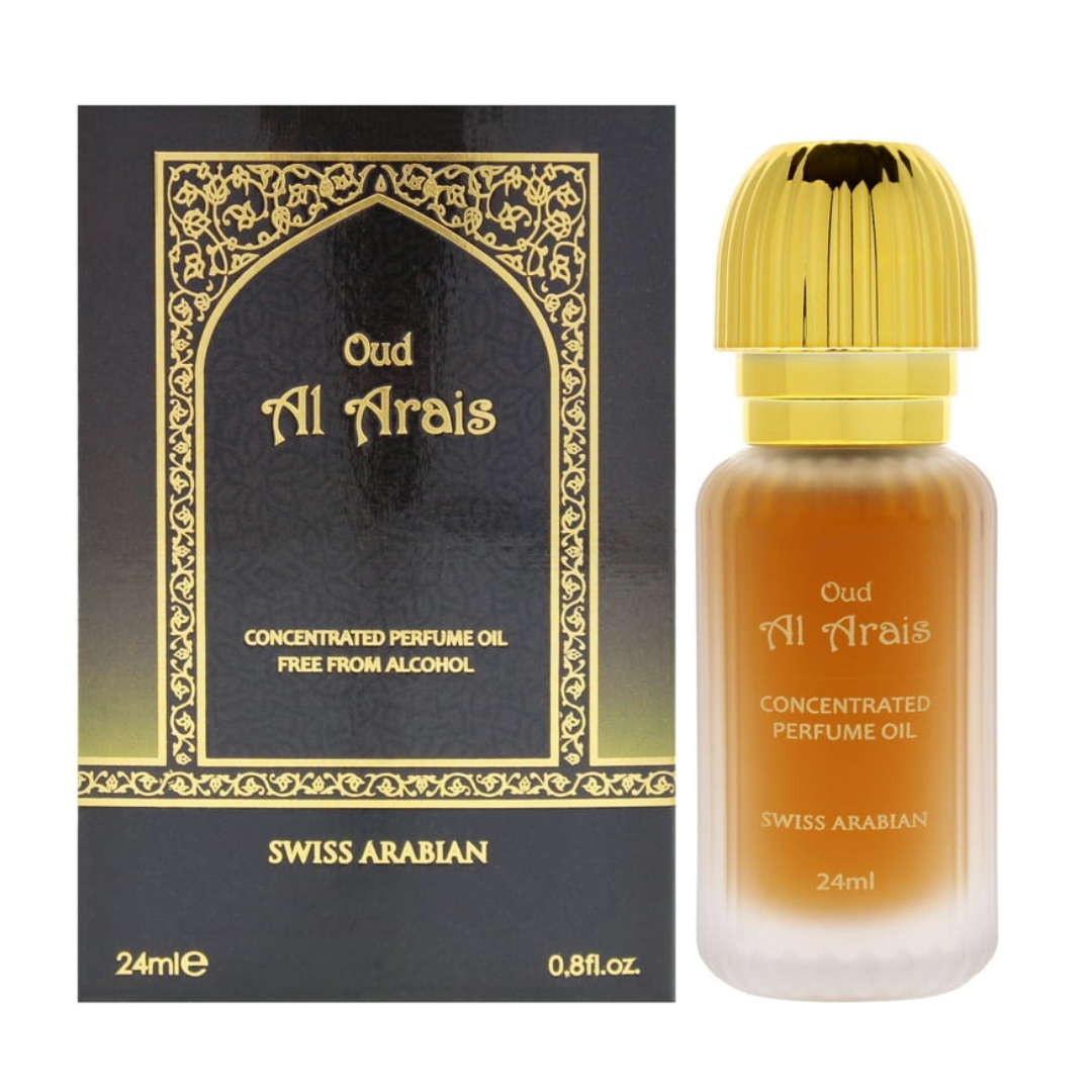 Al Arais Oud 24ml Concentrated Perfume Oil – Swiss Arabian
