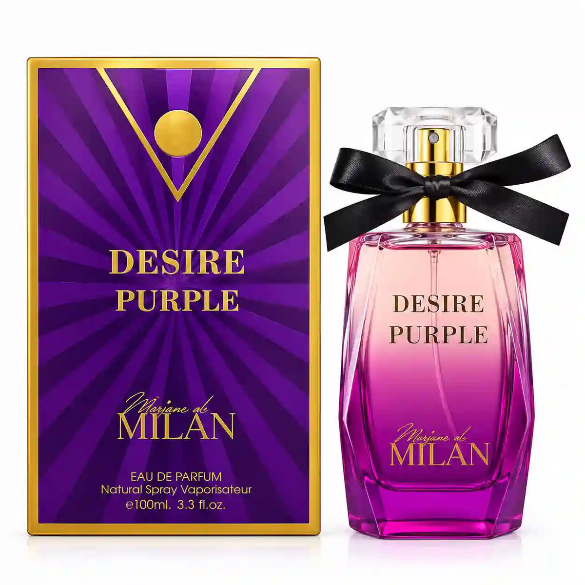 Maison de Milan Desire Purple Eau de Parfum | 100ml | Luxury EDP for Women