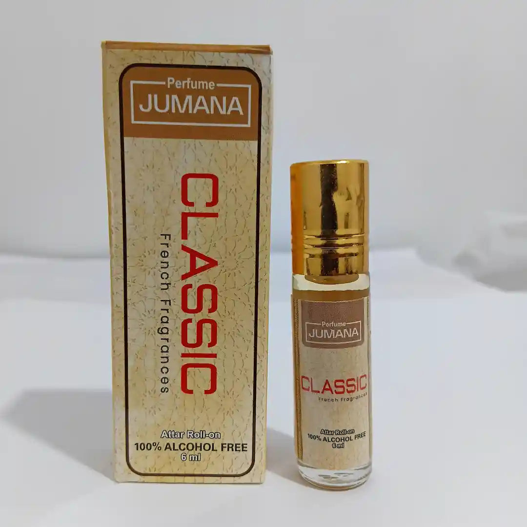 Jumana Perfumes Classic 6ml Attar – Timeless Unisex Perfume Oil