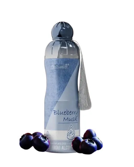Al Nuaim Blueberry Musk – 200ML Perfumed Spray | Sweet Fruity Musk for Daily Freshness