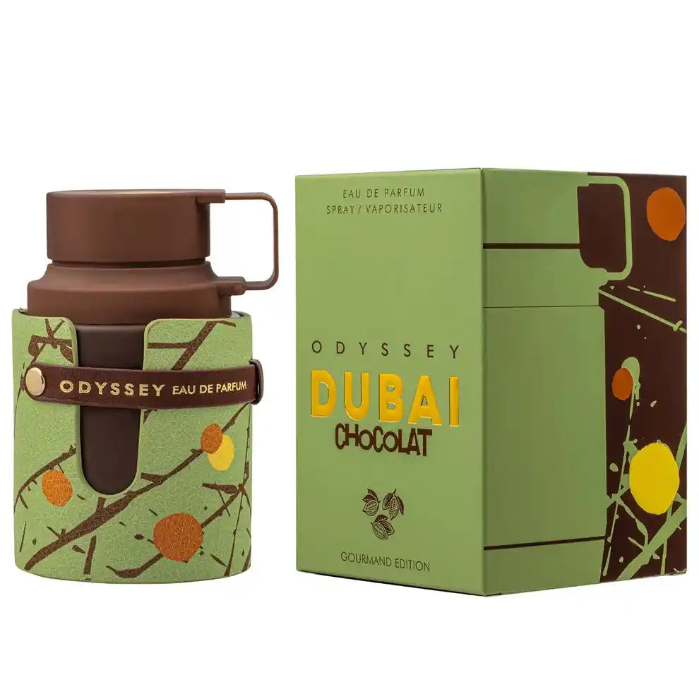 ODYSSEY Dubai Chocolat Eau De Parfum – 100ml | Gourmand Edition Long-Lasting Sweet Woody Perfume for Men & Women