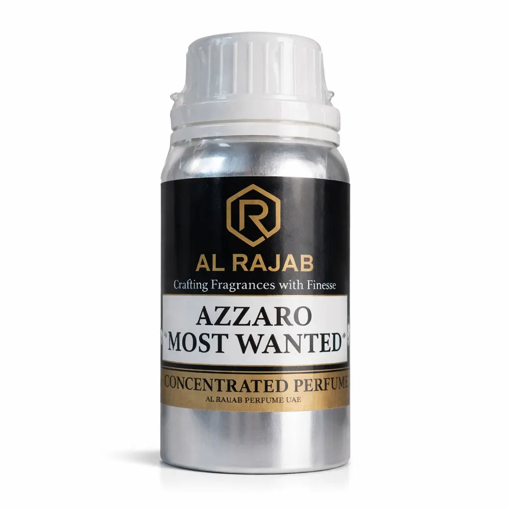 Al Rajab Azzaro Most Wanted Concentrated Perfume – Spicy Sweet Luxury Attar (100g)