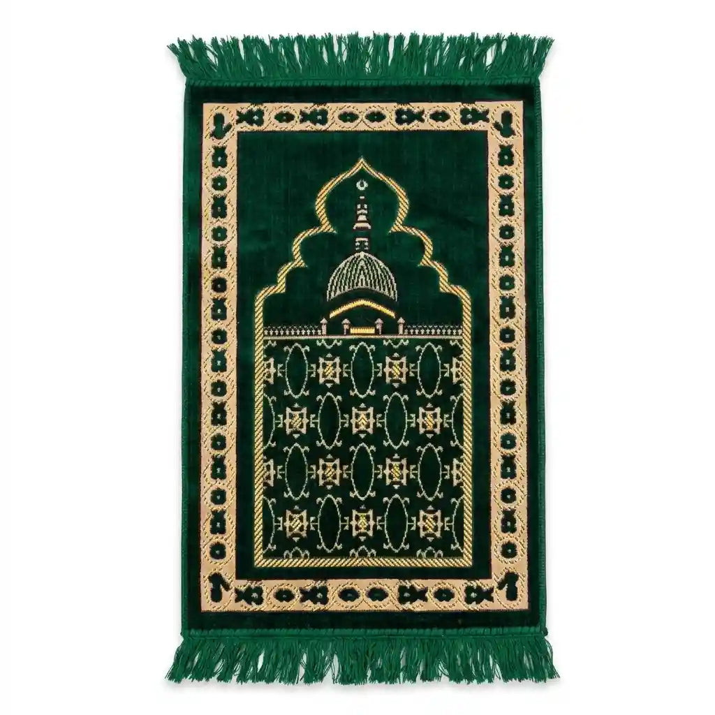 Kids Islamic Prayer Mat – 30 × 60 cm | Random Color & Design