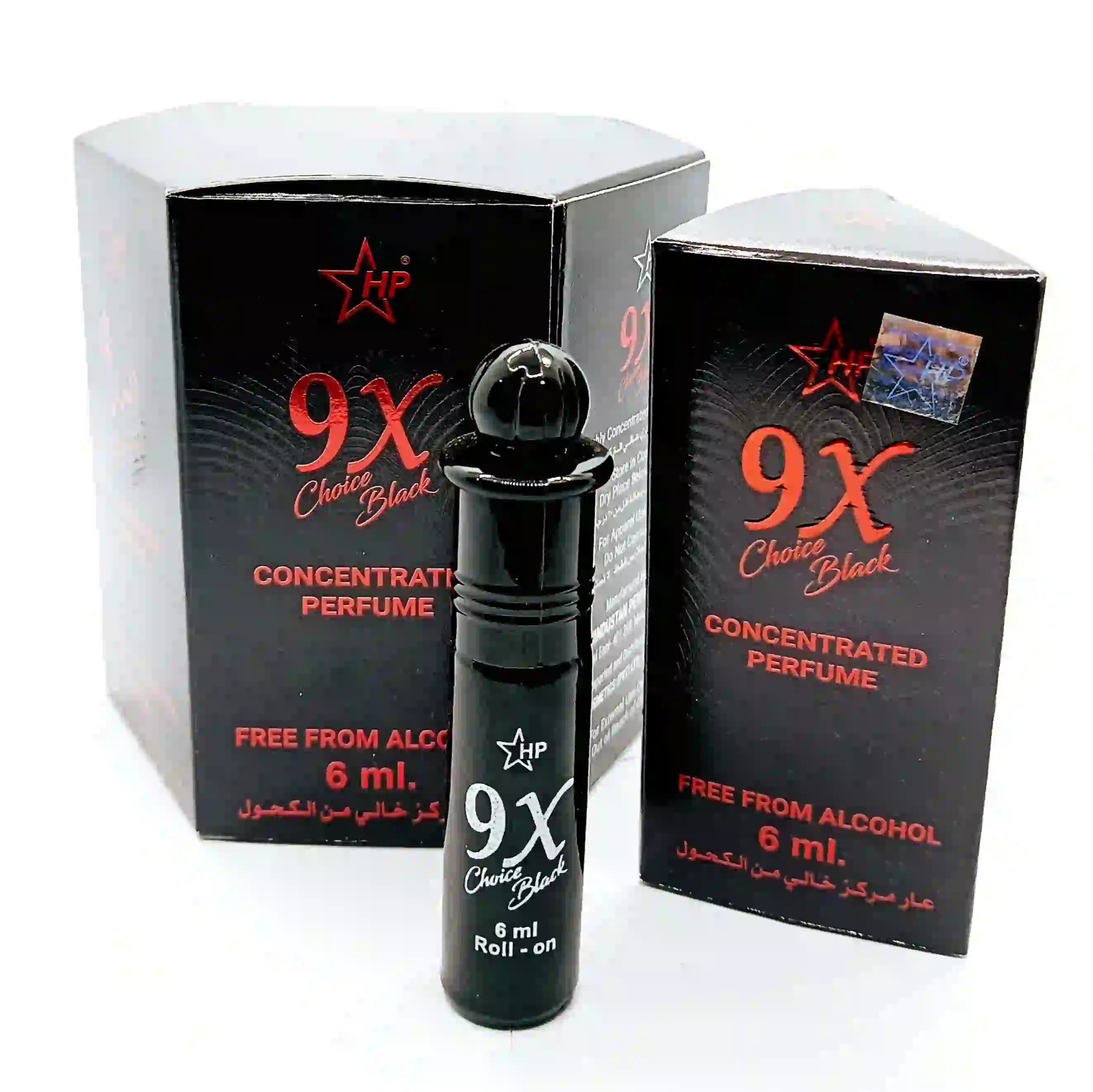 HP Perfume 9X Choice Black 6ml Attar