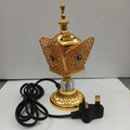 Electric Bakhoor Burner – Ornate Golden Design