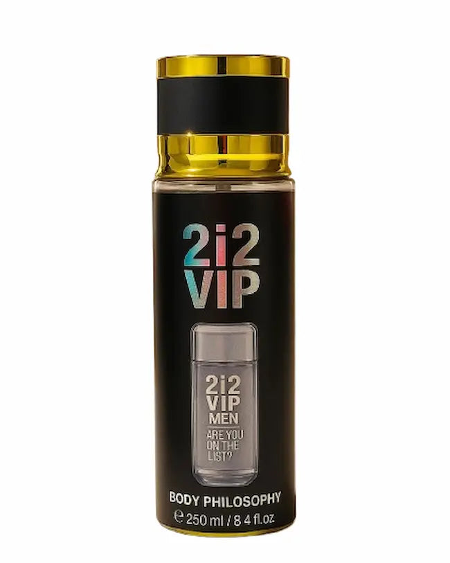 2i2 VIP Men’s Body Spray 250ml – Bold & Long-Lasting Fragrance by Body Philosophy