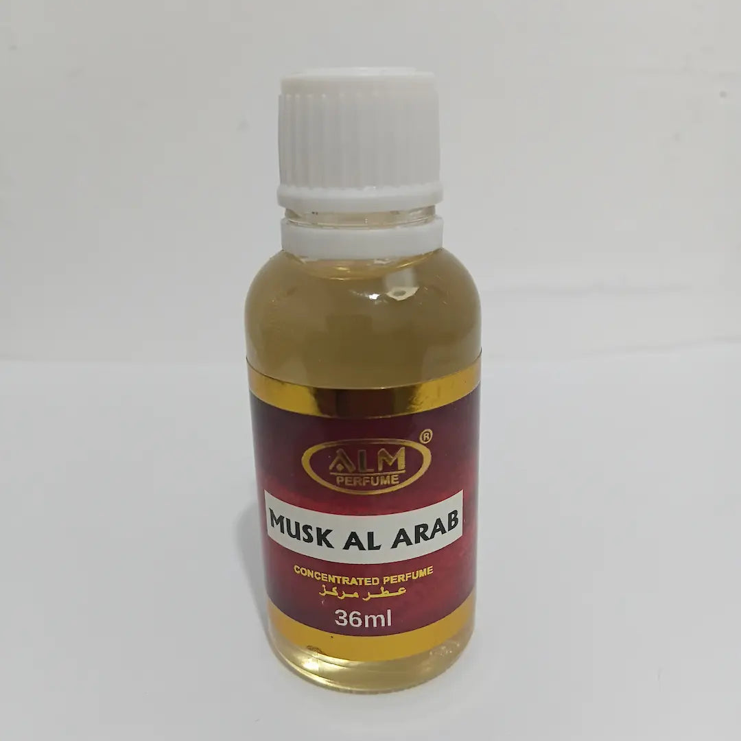 ALM Perfumes Musk Al Arab 36ml Attar – Elegant Musky Oriental Scent