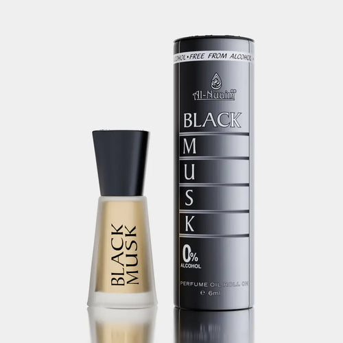 Al Nuaim Black Musk 6ml Attar – The Essence of Mystique & Strength