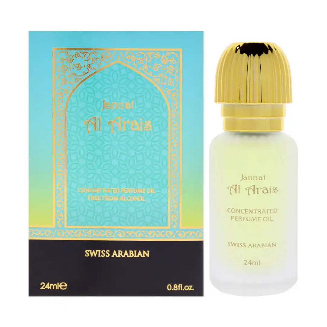 Al Arais Jannat 24ml Concentrated Perfume Oil – Swiss Arabian