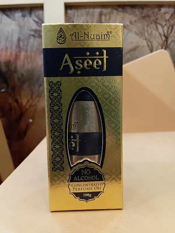 Al Nuaim Aseel – 100g Perfume Oil | Classic Oriental Woody Floral Attar