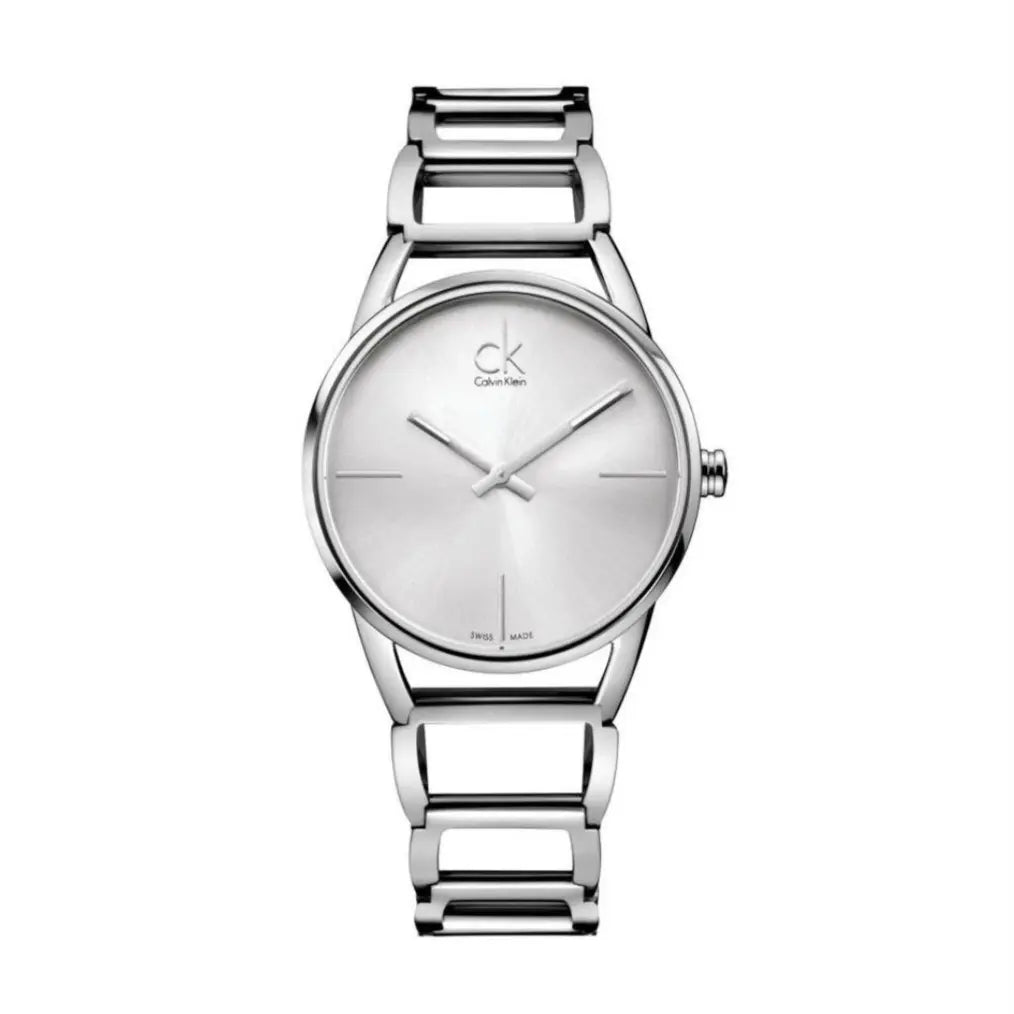 Women’s Elegant Metal-Link Bracelet Watch – Minimal Dial