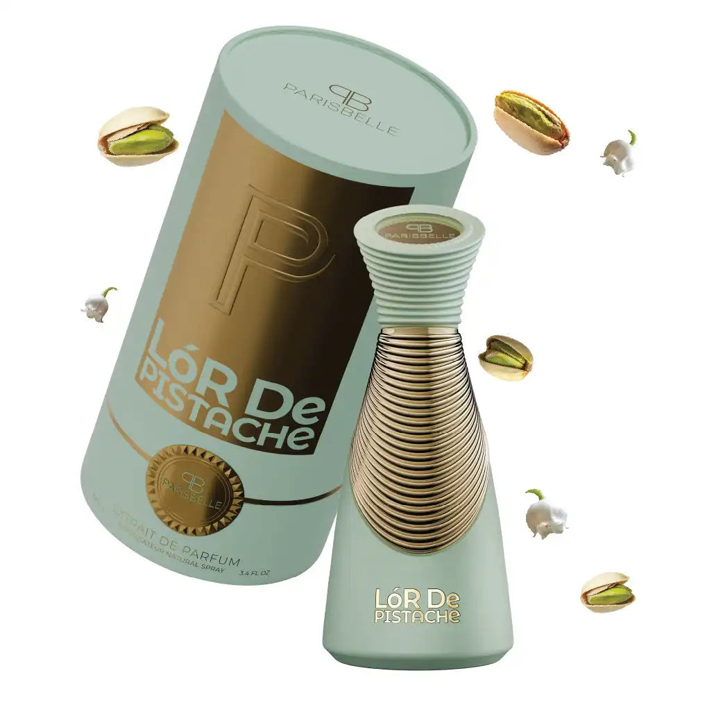 Parisbelle Lor De Pistache Extrait De Parfum – 100ml Premium Long-Lasting Nutty Gourmand Spray