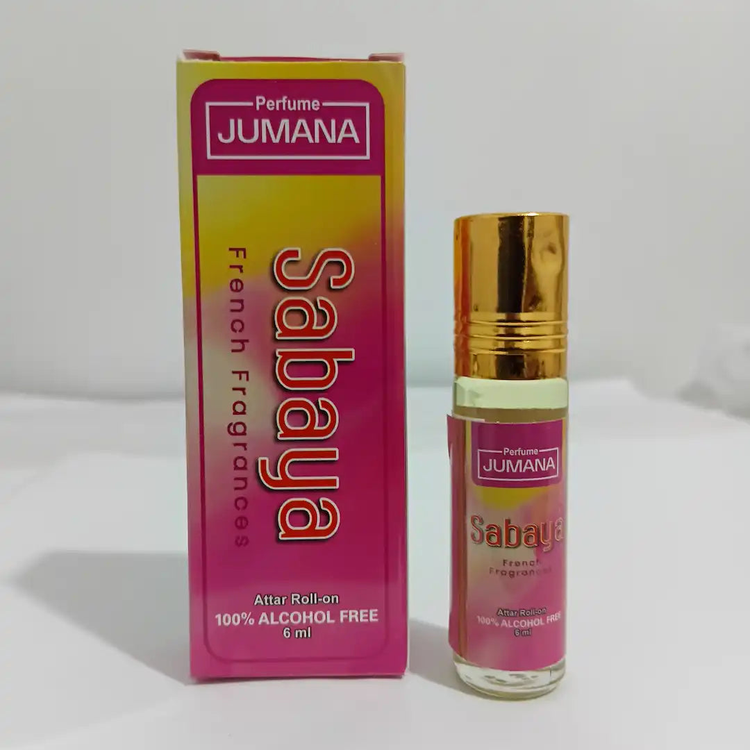 Jumana Perfumes Sabaya 6ml Attar – Exotic & Elegant Unisex Perfume Oil
