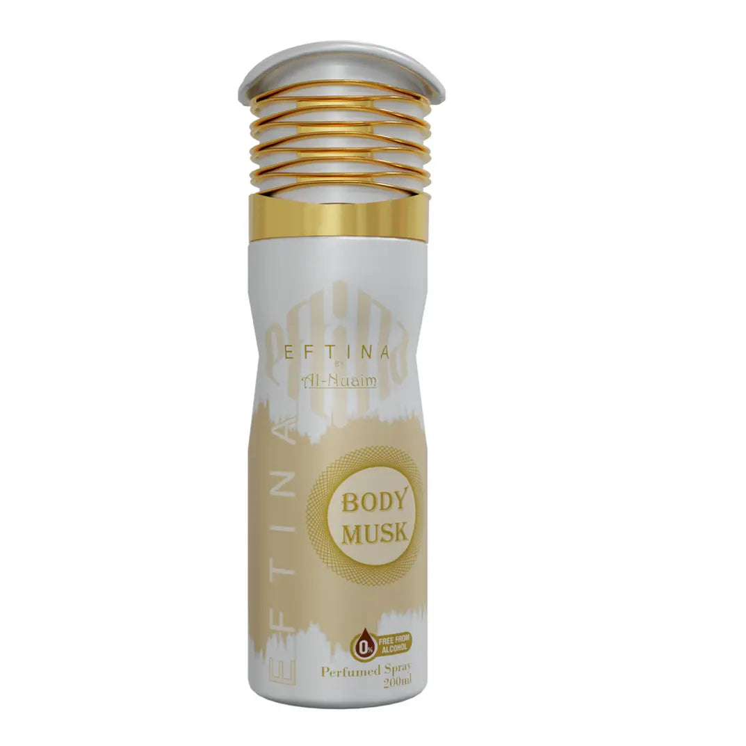 Al Nuaim Eftina Body Musk – 200ML Perfumed Spray