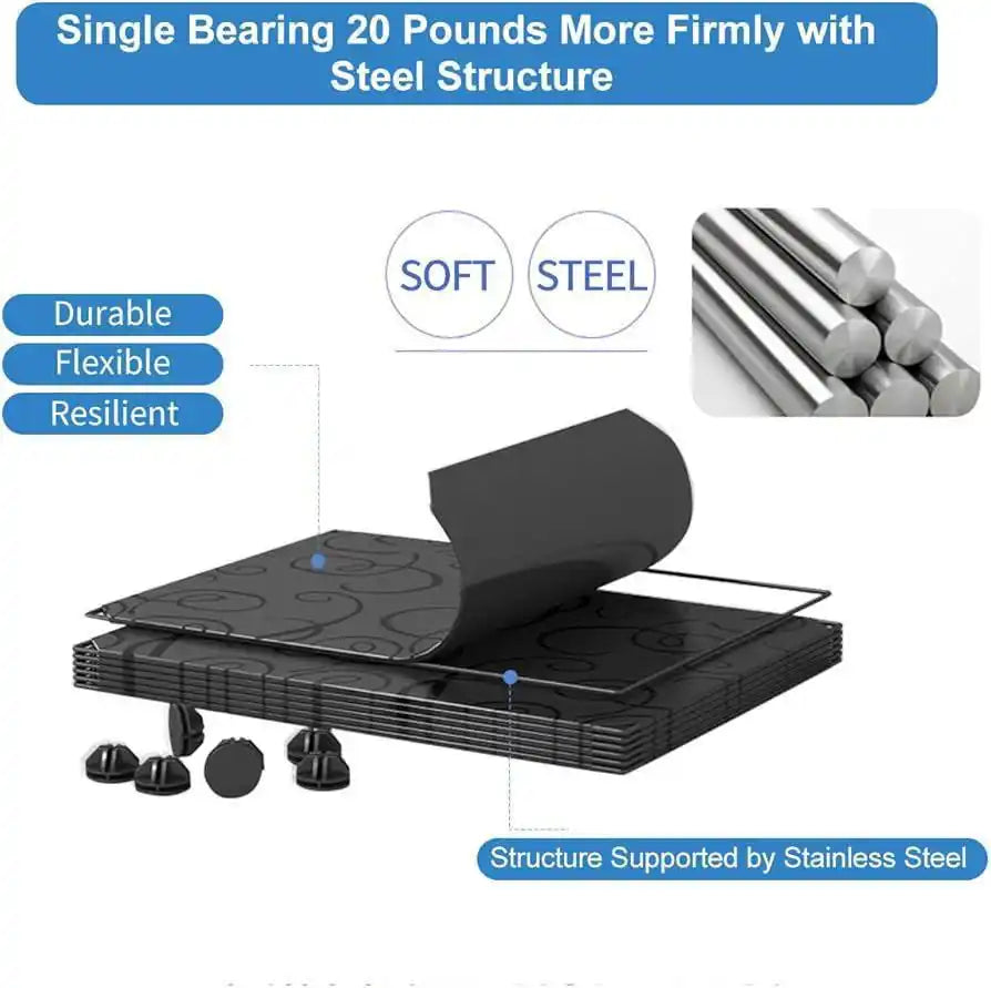 Modular Wardrobe Cabinet with Hanging Space | Portable Storage Organizer