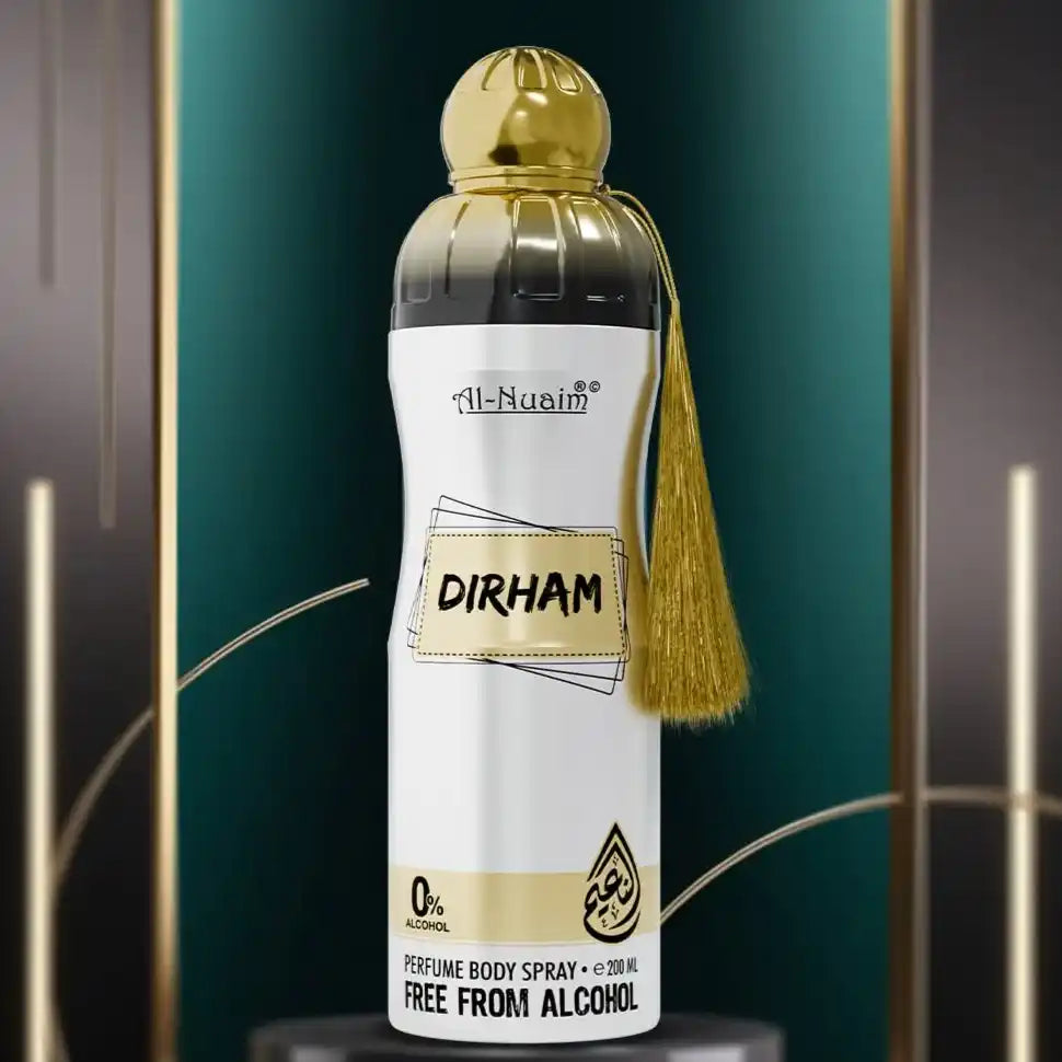 Al Nuaim Dirham 200ml Perfume Body Spray – Elegant Long-Lasting Unisex Fragrance