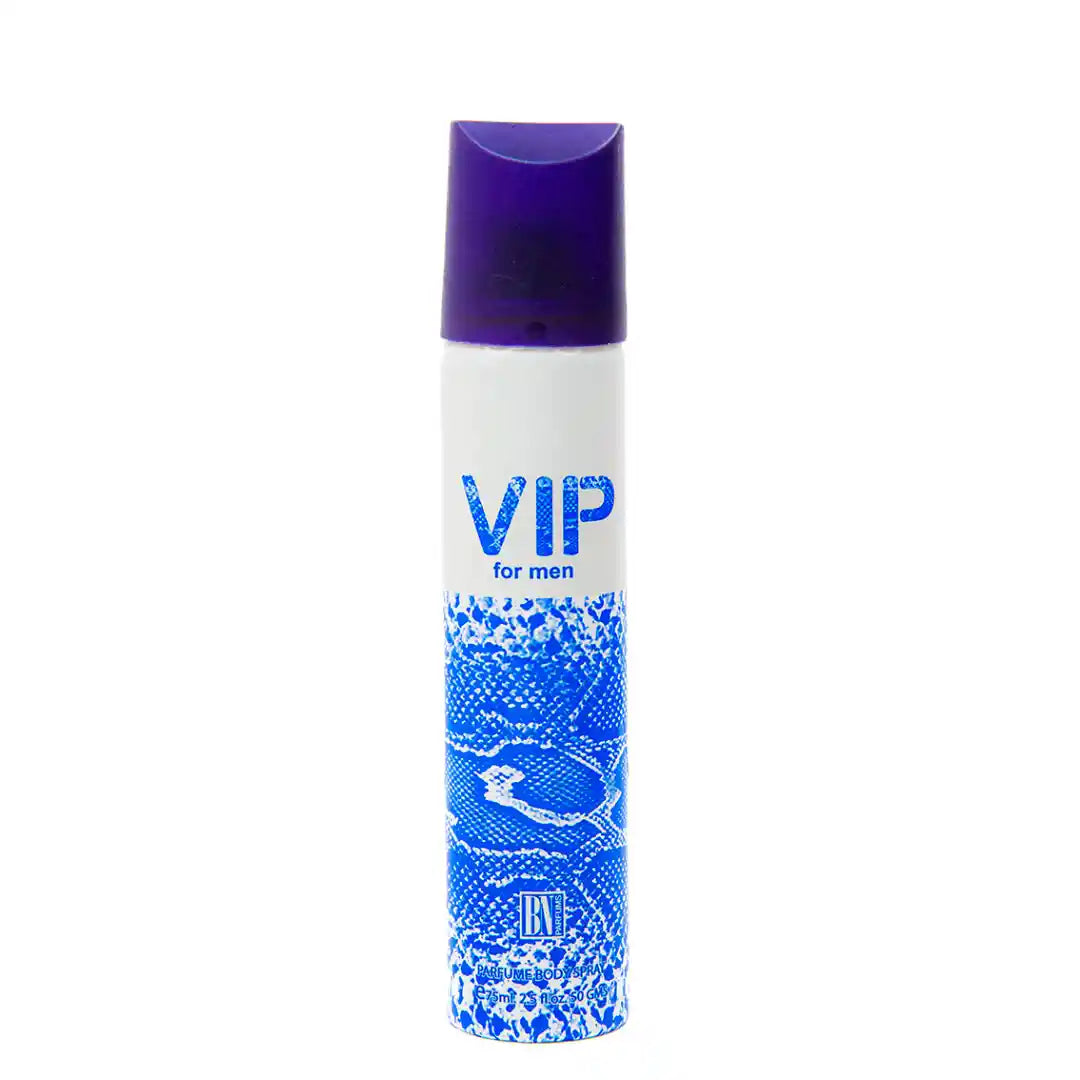 BN Perfumes VIP Men 75ml Body Spray – Timeless Masculine Elegance
