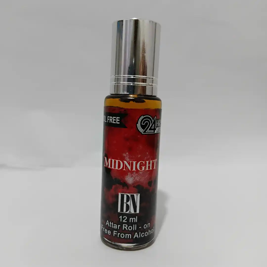 BN Perfumes Midnight 12ml Attar – Oil Fragrance