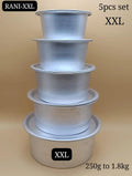 5-Piece Aluminum Cooking Pot Set