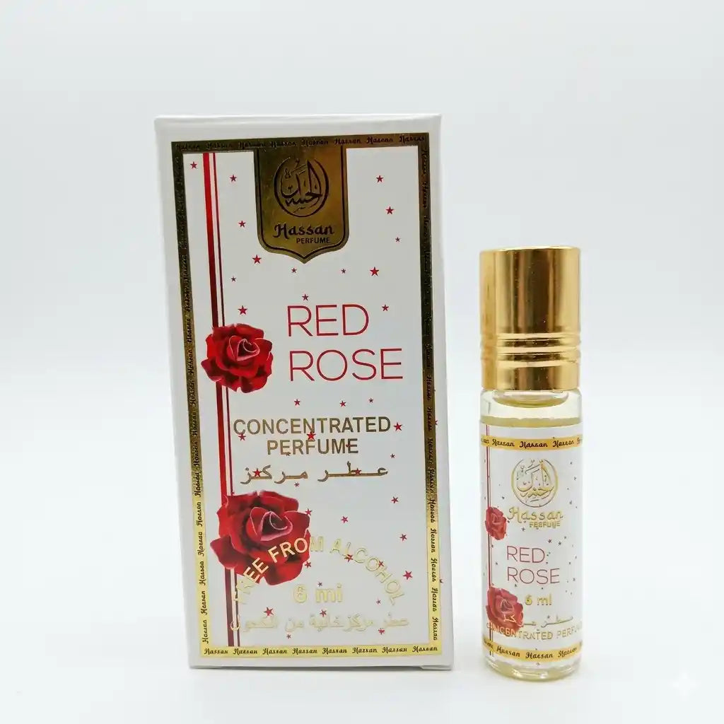 Red Rose by Hassan Perfume | Concentrated Perfume Oil (6ml)