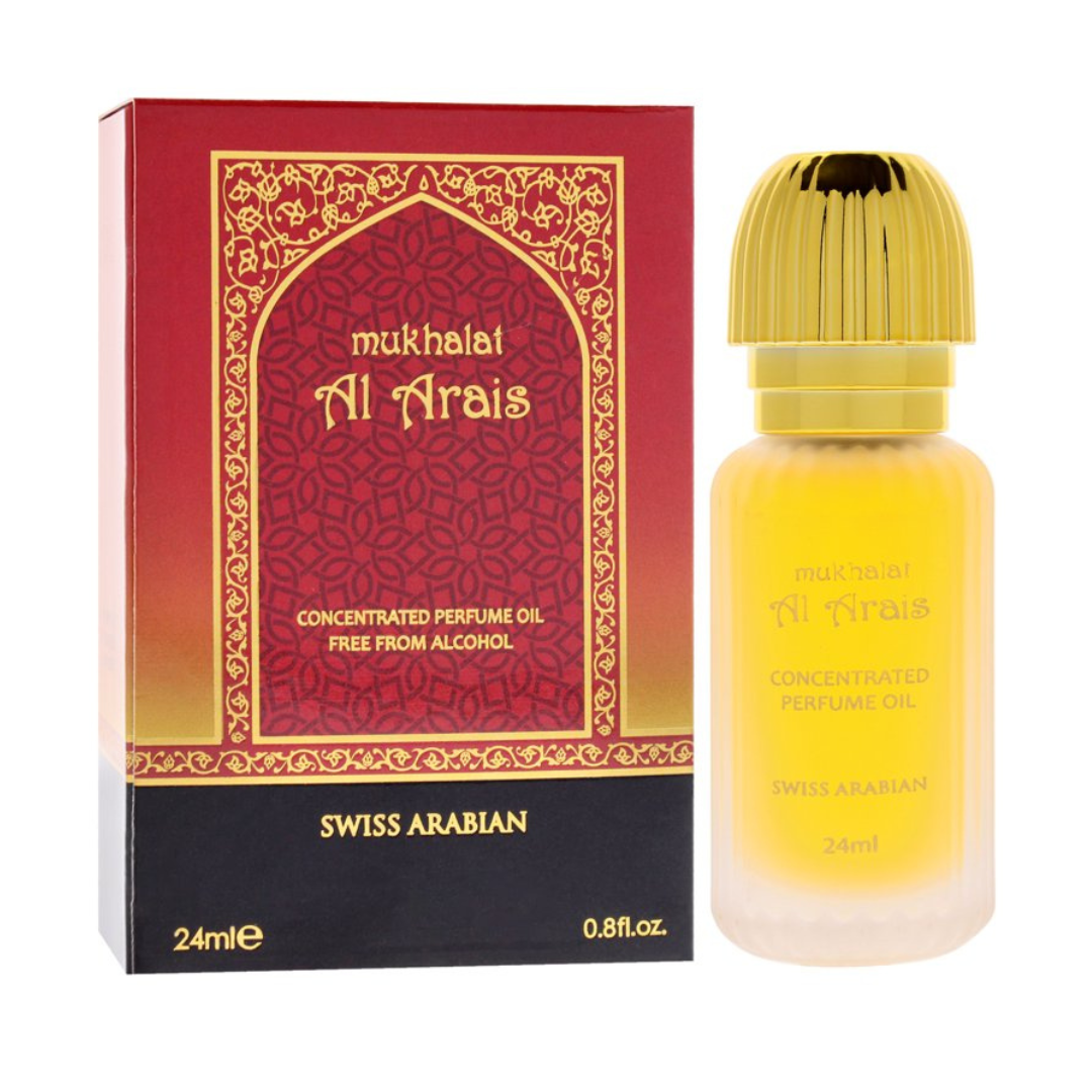 Al Arais Mukhalat 24ml Concentrated Perfume Oil – Swiss Arabian
