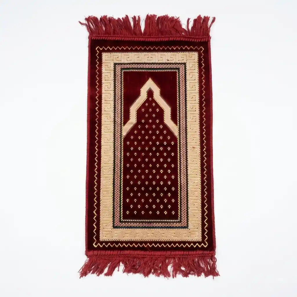 Kids Islamic Prayer Mat – 30 × 60 cm | Random Color & Design