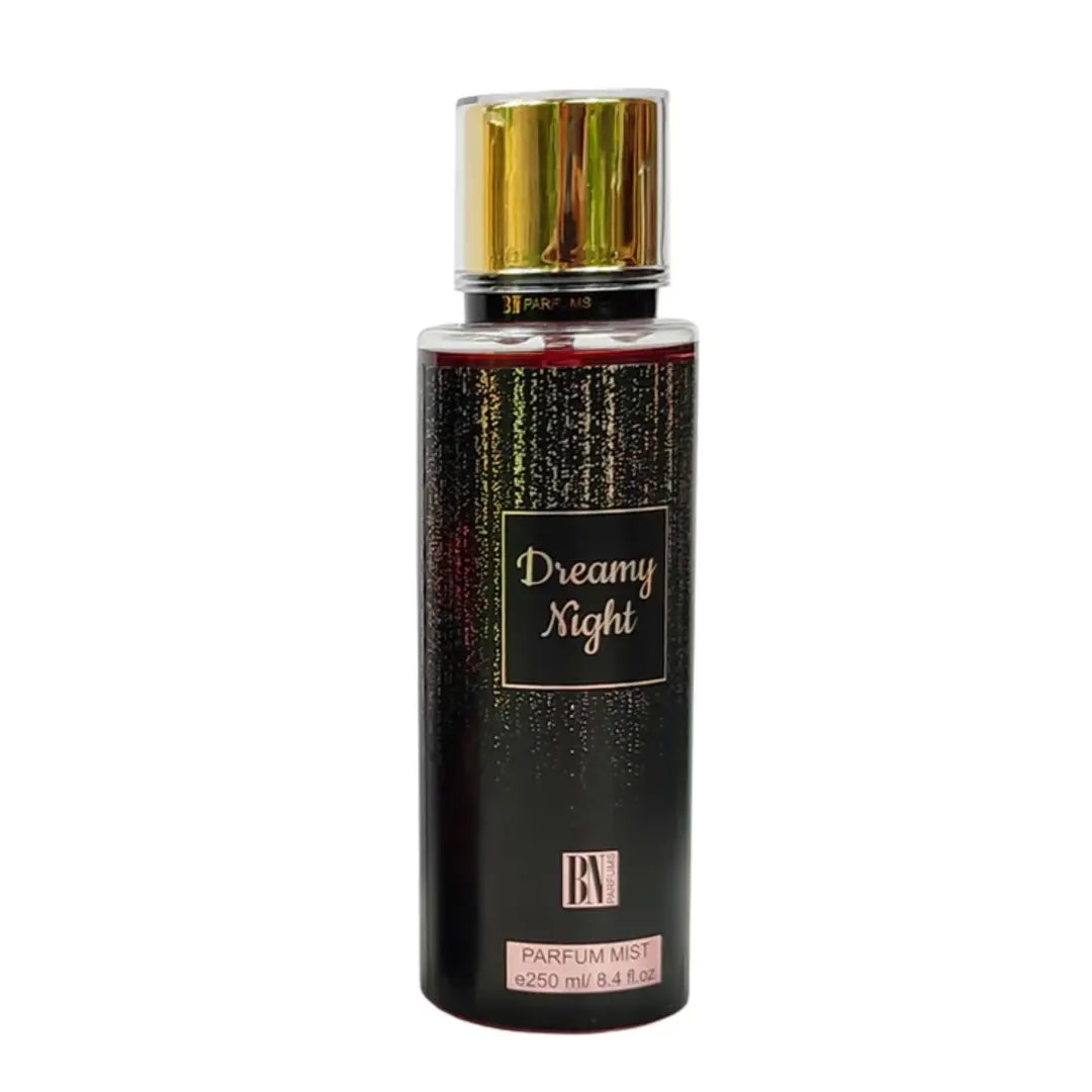 BN Perfumes Dreamy Night – 250ML Parfum Mist | Soft Floral Musk with a Calm Evening Touch