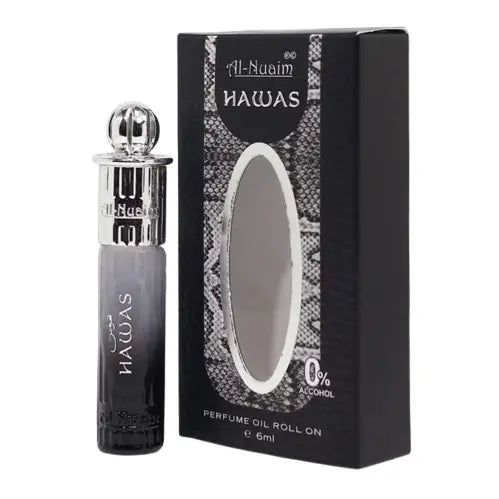 Al Nuaim Hawas Attar – 6ML | Fresh Aquatic & Fruity Perfume Oil