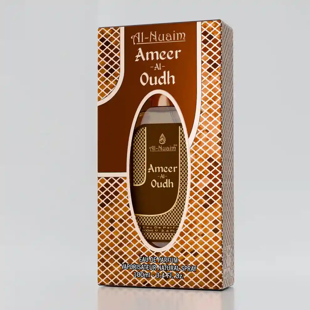 Al-Nuaim Ameer Al Oudh Eau de Parfum – Luxury Oud Fragrance for Men & Women, 100ml