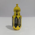 Empty Attar Perfume Bottle 8ml – Luxurious Gold & Black Finish